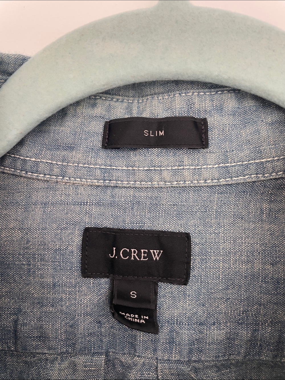 J. Crew Light Chambray Button-Down Shirt - Picture 4 of 6